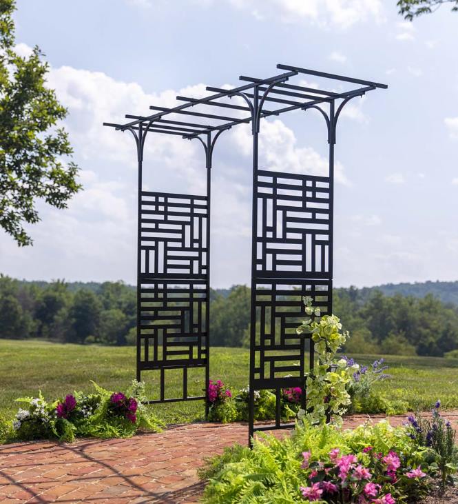 hoov & aed 820L664 geomeetriline pagoodi lehtla Plow & Hearth