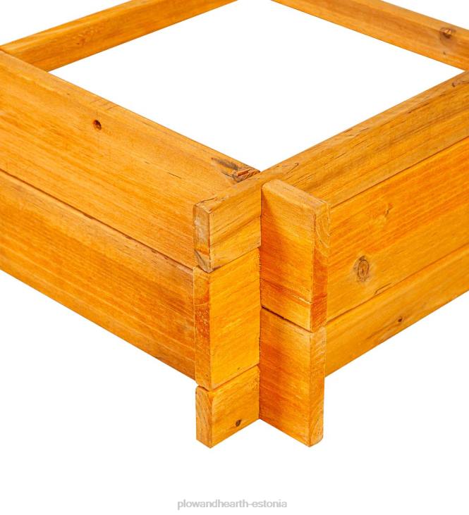 hoov & aed 820L1000 puidust tõstetud aiapeenar Plow & Hearth