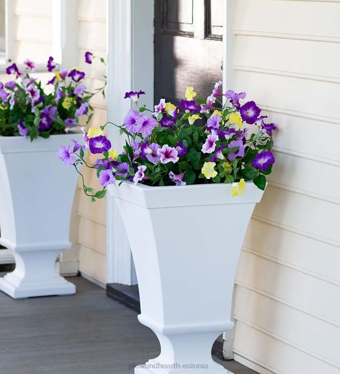 hoov & aed 820L999 faux petunia urni täiteaine - roosa Plow & Hearth