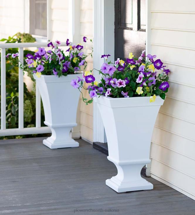 hoov & aed 820L999 faux petunia urni täiteaine - roosa Plow & Hearth