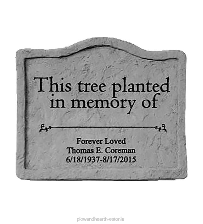 hoov & aed 820L698 isikupärastanud selle puu mälestuskivi aiakivi Plow & Hearth