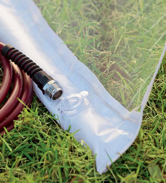 hoov & aed 820L906 vihmavarju sääsevõrk - valge Plow & Hearth