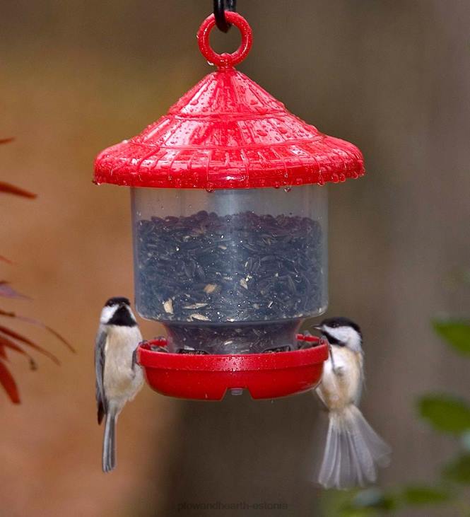 hoov & aed 820L765 kleepuv ripplindude toitja - punane Plow & Hearth