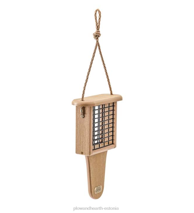 hoov & aed 820L816 taaskasutatud polü-saematerjalist ühe koogi suet söötja Plow & Hearth