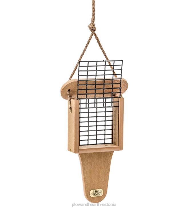 hoov & aed 820L816 taaskasutatud polü-saematerjalist ühe koogi suet söötja Plow & Hearth