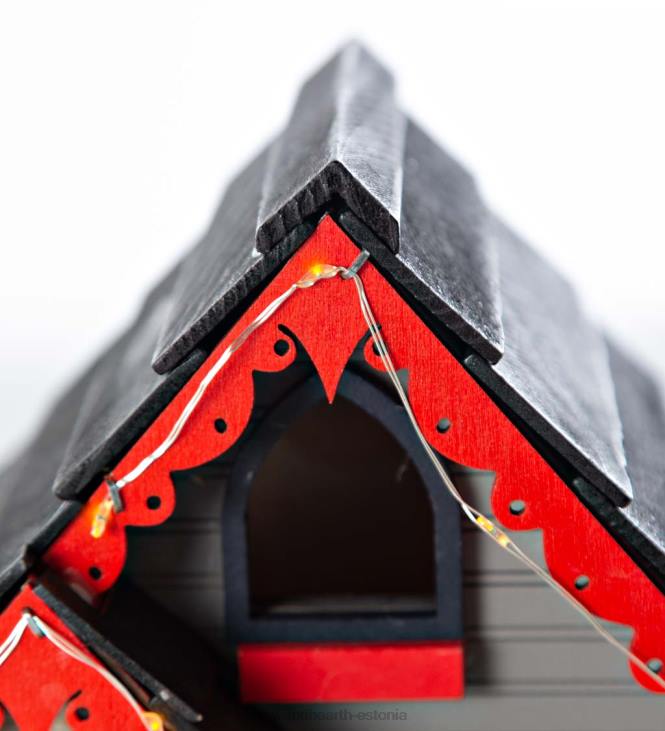 hoov & aed 820L860 valgustatud jõulumaja linnumaja Plow & Hearth