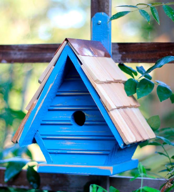 hoov & aed 820L866 šikk tibu linnumaja - mustikas Plow & Hearth