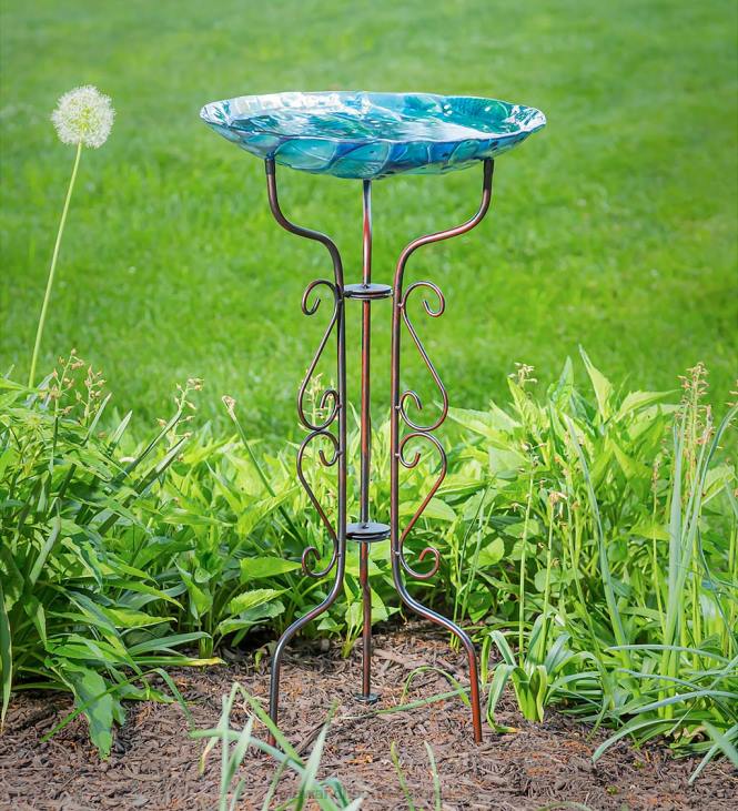 hoov & aed 820L839 statiivirulliga linnuvanni alus Plow & Hearth