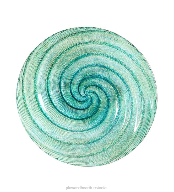 hoov & aed 820L845 klaasist linnuvann laseriga lõigatud elupuustendiga Plow & Hearth