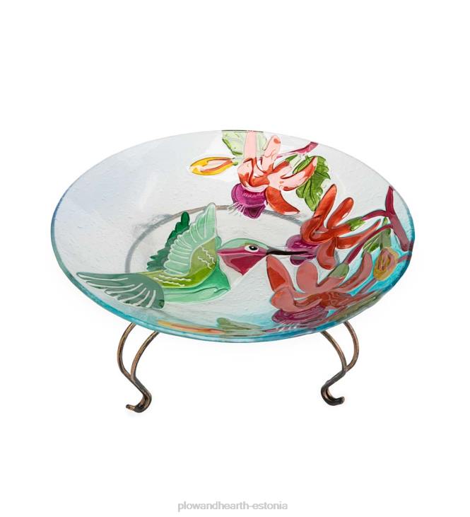 hoov & aed 820L850 lauapealne kerimisjalgadega linnuvanni pjedestaal Plow & Hearth