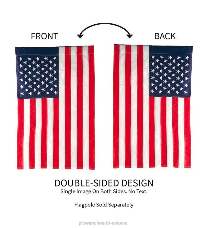 hoov & aed 820L298 suur ameerika lipu majalipp Plow & Hearth
