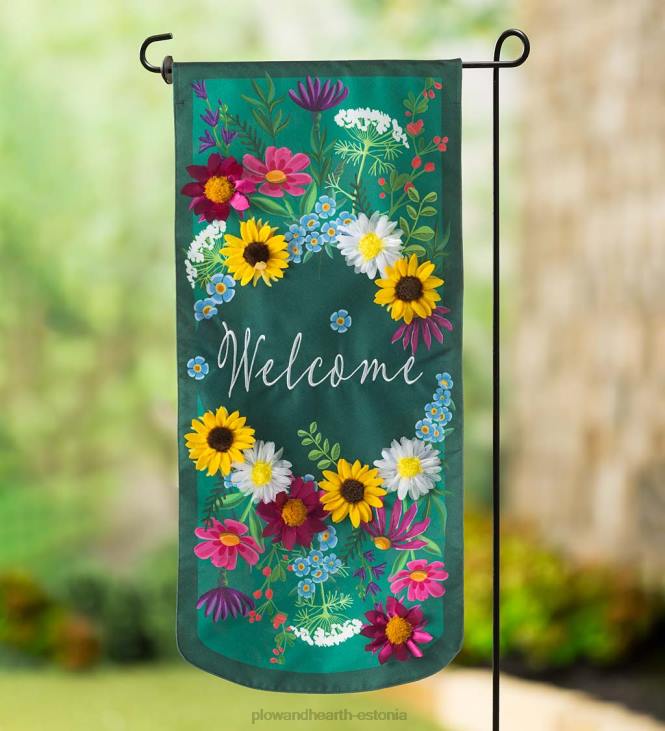 hoov & aed 820L3011 metsalilled tervitavad vimplit Plow & Hearth