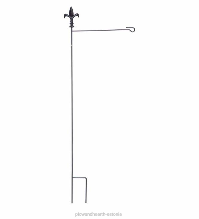 hoov & aed 820L359 metallist aia lipualus fleur de lis finialiga Plow & Hearth