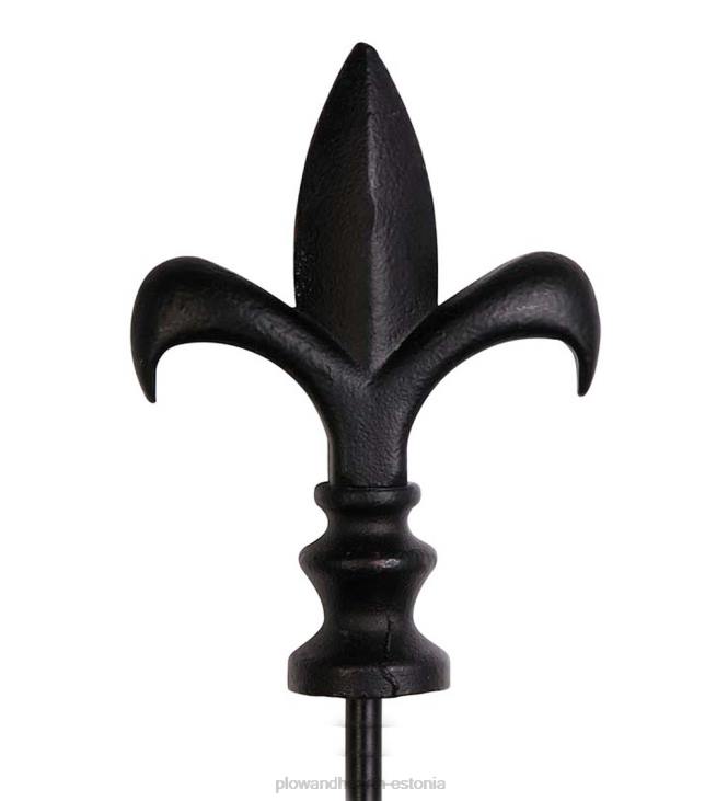 hoov & aed 820L359 metallist aia lipualus fleur de lis finialiga Plow & Hearth