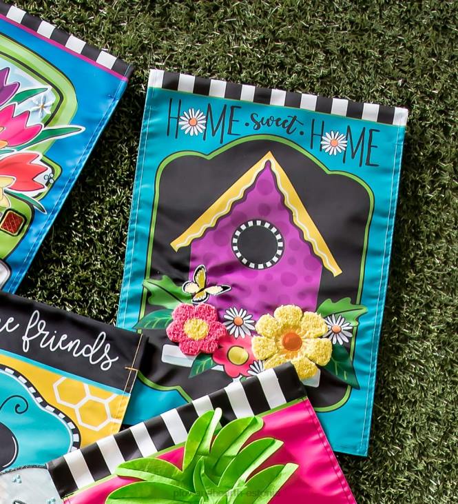 hoov & aed 820L579 karikakra linnumaja aplikatsiooniga aialipp Plow & Hearth