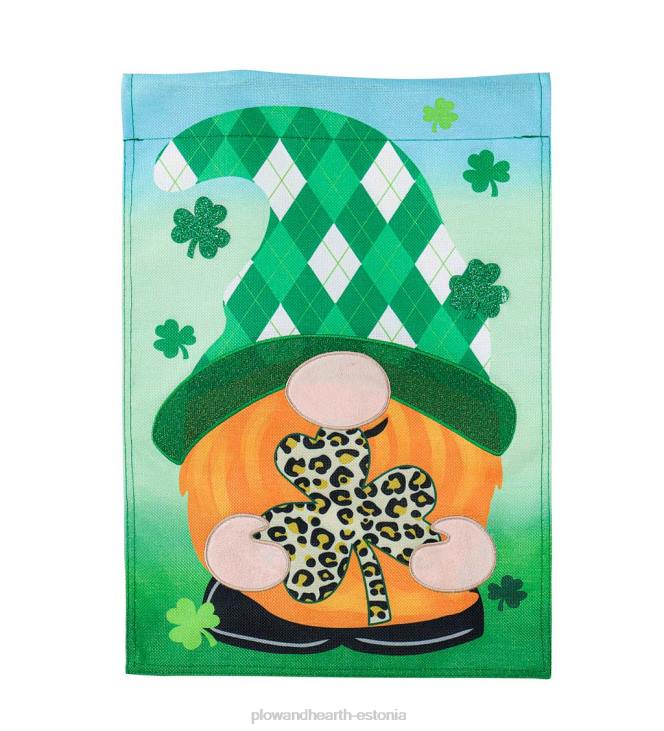 hoov & aed 820L593 St. patricku mustriga päkapiku kotiriidest aialipp Plow & Hearth
