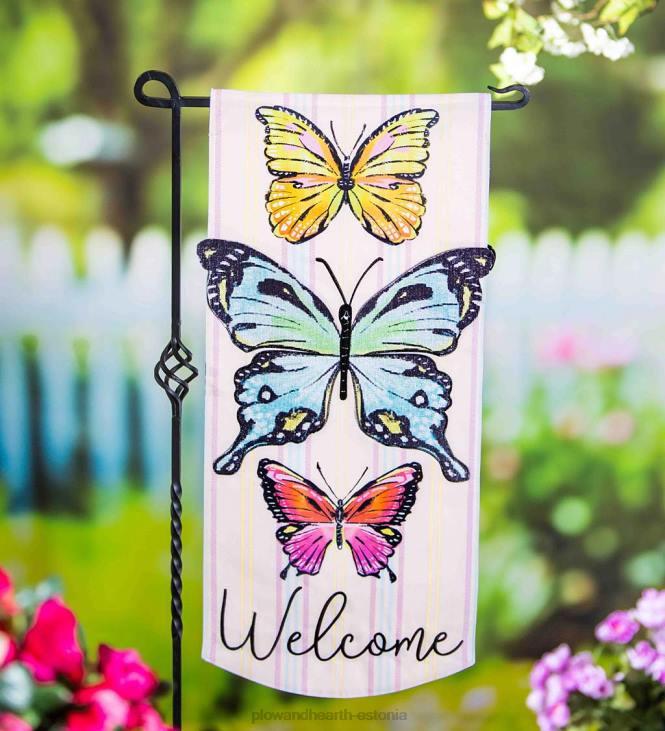 hoov & aed 820L614 liblikaväljad vimpli lipp Plow & Hearth