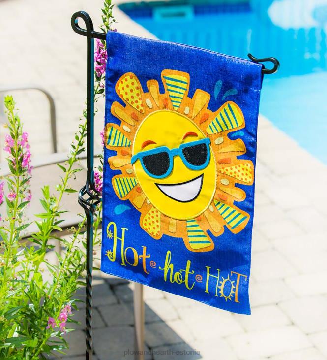 hoov & aed 820L641 valatud terasest aia lipualus Plow & Hearth