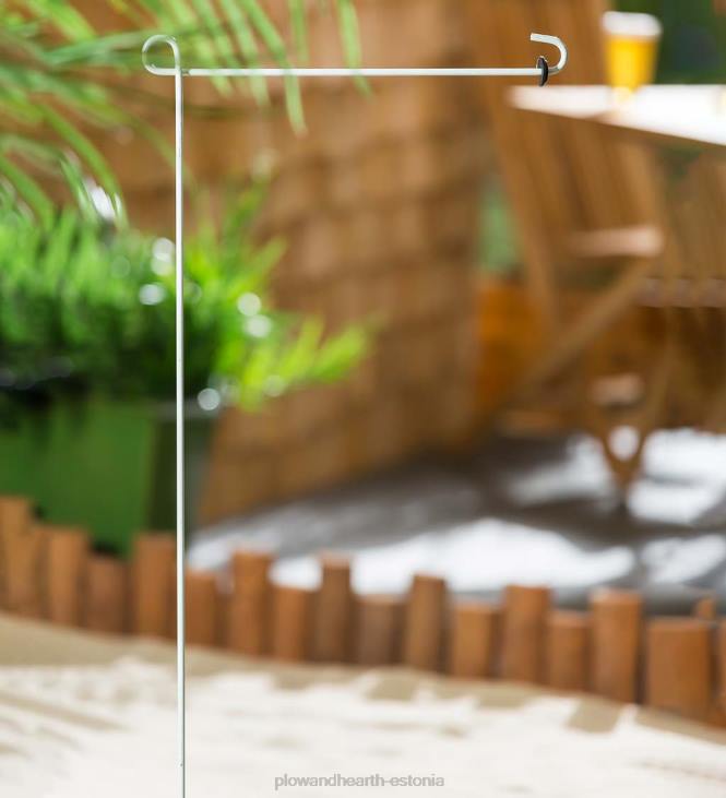 hoov & aed 820L649 valge aialipu alus Plow & Hearth