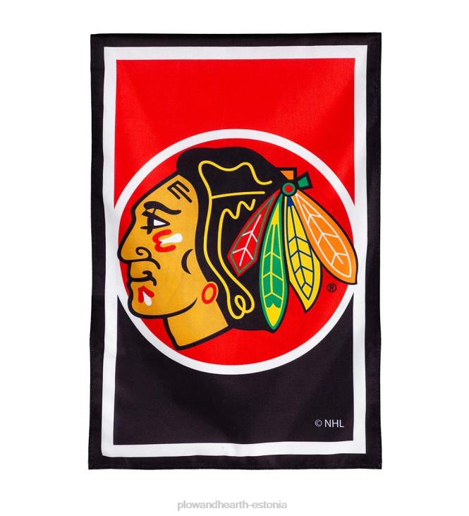 hoov & aed 820L631 nhl hoki kotiriidest majalipp - chicago blackhawks Plow & Hearth