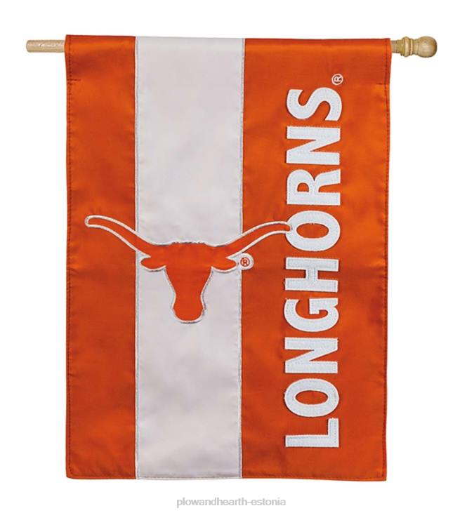 hoov & aed 820L634 kahepoolne kaunistatud kolledžimeeskonna uhkus aplikatsiooniga majalipp – iowa osariik Plow & Hearth