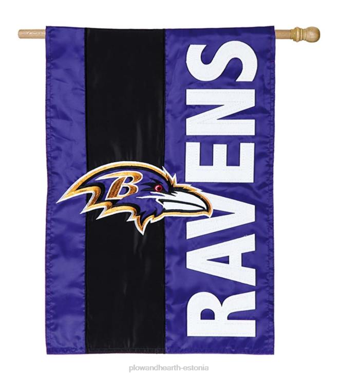 hoov & aed 820L635 kahepoolne kaunistatud nfl team pride aplikatsiooniga majalipp - atlanta falcons Plow & Hearth