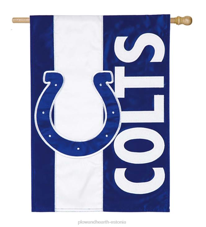 hoov & aed 820L635 kahepoolne kaunistatud nfl team pride aplikatsiooniga majalipp - atlanta falcons Plow & Hearth