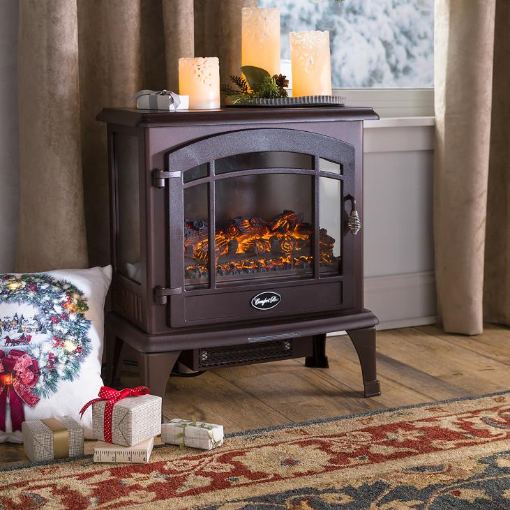 kamin 820L2932 panoraamkvartsist infrapuna ahjuküttekeha - must Plow & Hearth