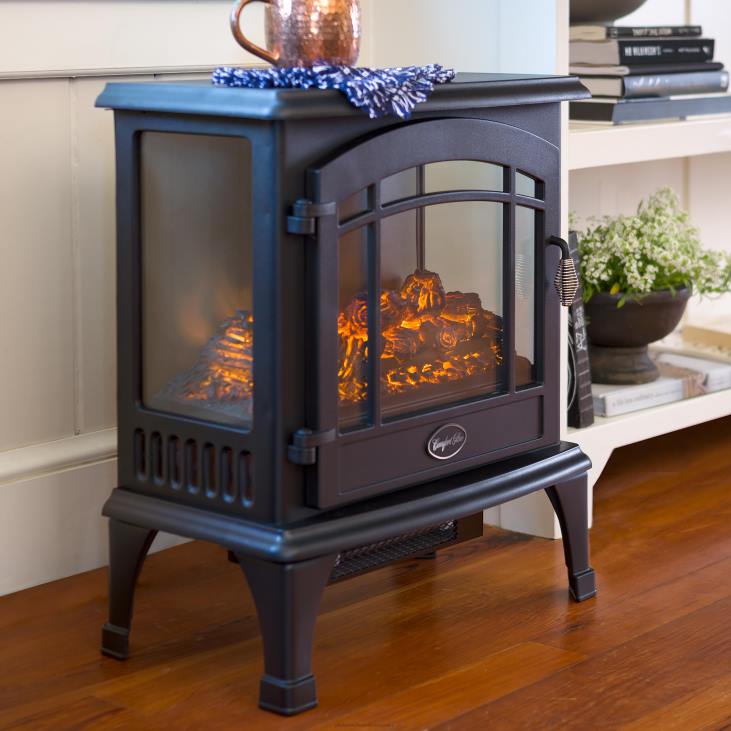 kamin 820L2932 panoraamkvartsist infrapuna ahjuküttekeha - must Plow & Hearth