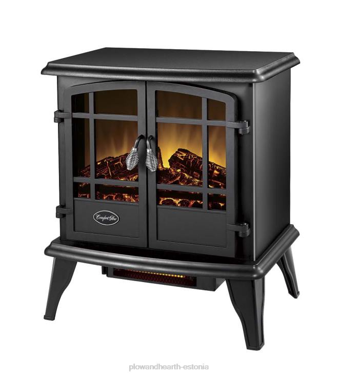 kamin 820L2934 layden infrapuna kvarts elektripliidi küttekeha - must Plow & Hearth