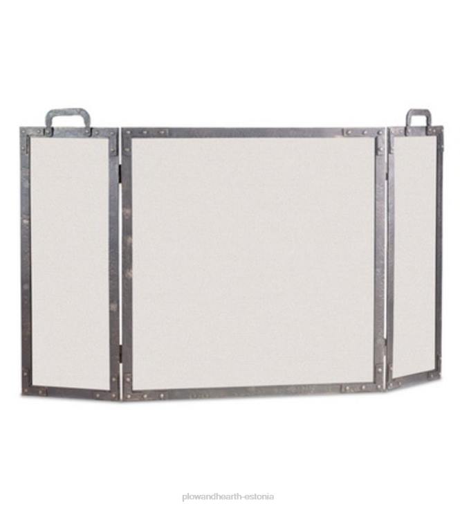 kamin 820L2778 vana maailma sepistatud rauast kaminaekraanid, puuhoidik ja tööriistakomplekt Plow & Hearth