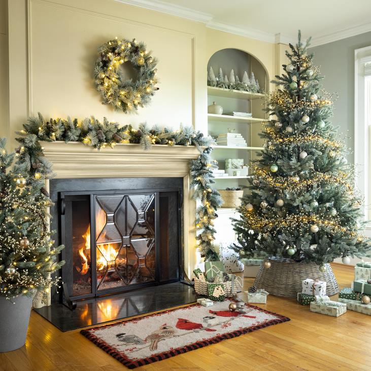 kamin 820L2823 Manhattani karastatud klaasist lamekaitse tuleekraan Plow & Hearth