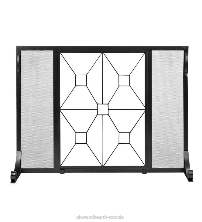 kamin 820L2823 Manhattani karastatud klaasist lamekaitse tuleekraan Plow & Hearth