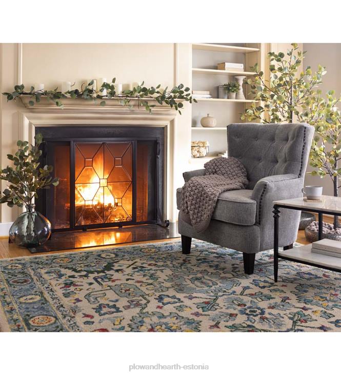 kamin 820L2823 Manhattani karastatud klaasist lamekaitse tuleekraan Plow & Hearth