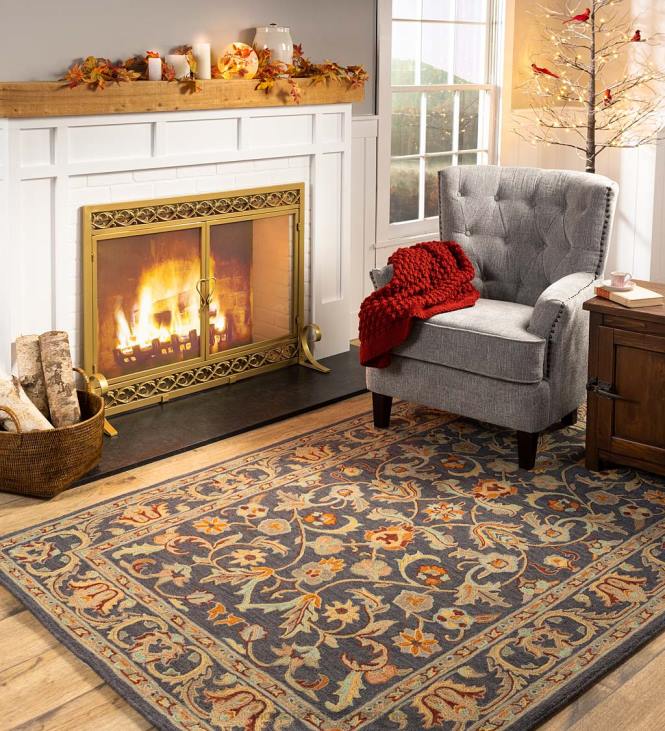 kamin 820L2869 malmist kerimisega tuleekraan ustega Plow & Hearth