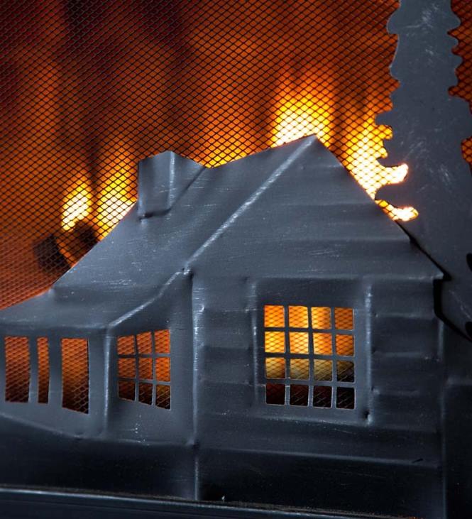 kamin 820L2871 mägikabiini tuletõkkeekraan uksega Plow & Hearth