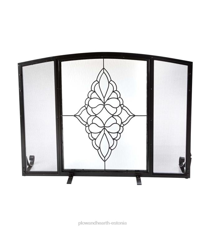 kamin 820L2878 St. Charlesi klaasist medaljon lamekaitse tuleekraan Plow & Hearth