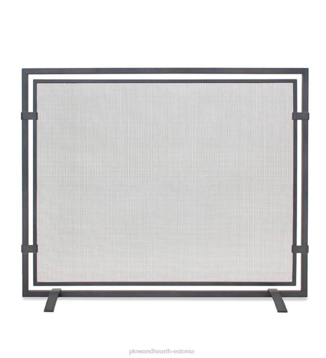 kamin 820L2879 sinclair ühe paneeliga kaminaekraan naturaalsest rauast viimistlusega - raud Plow & Hearth