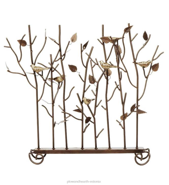 kamin 820L2890 linnud suvine dekoratiivne kaminaekraan - pronks Plow & Hearth