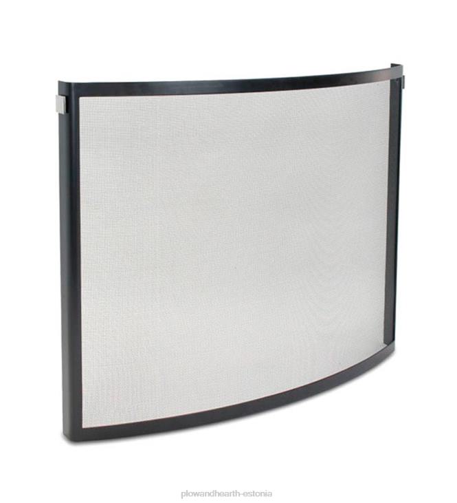 kamin 820L2916 odessa kaarjas musta viimistlusega kaminaekraan Plow & Hearth