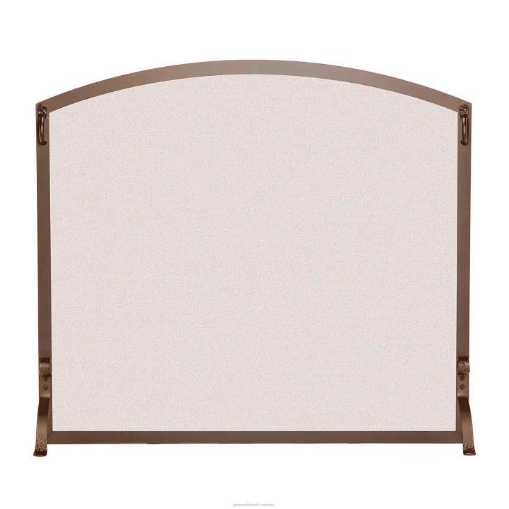 kamin 820L2931 keskmine kohandatud lame kaitse kaarekujulise ülaosaga – 1351–2300 ruuttolli – must Plow & Hearth