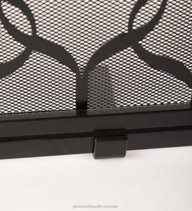 kamin 820L3137 astoria kaheukseline kaminaekraan, väike - must Plow & Hearth