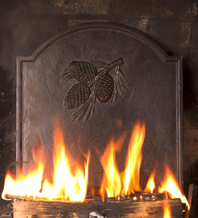 kamin 820L3198 männikäbi disainiga malmist tuletagas Plow & Hearth