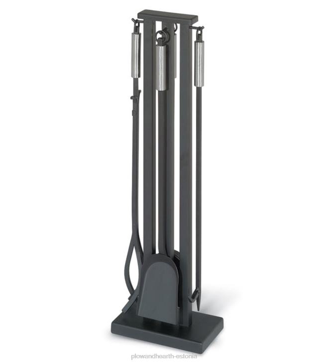 kamin 820L2739 kaasaegne kaminatööriistade komplekt - pronks Plow & Hearth