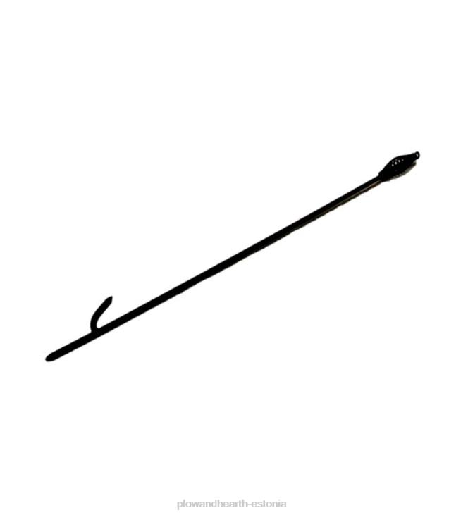 kamin 820L2787 spiraalse käepidemega kaminapokker - must Plow & Hearth