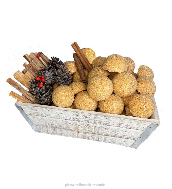 kamin 820L2713 tulesüütaja kinkekomplekt puidust karbis Plow & Hearth