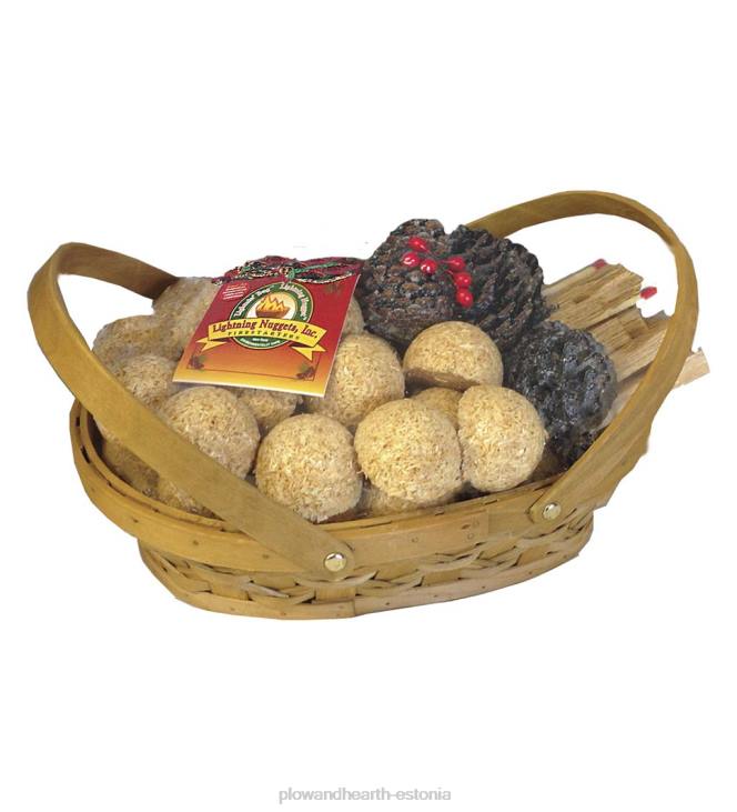 kamin 820L2714 tulesüütaja kinkekomplekt piknikukorvis Plow & Hearth