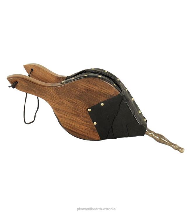 kamin 820L2716 puidust ja nahast riik lõõtsa Plow & Hearth