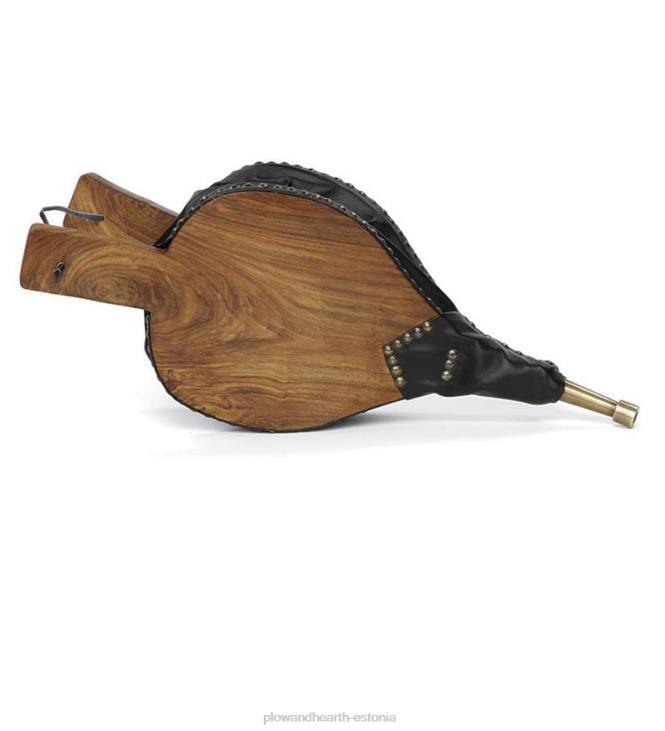 kamin 820L2719 puidust ja nahast palkmaja stiilis lõõtsa Plow & Hearth