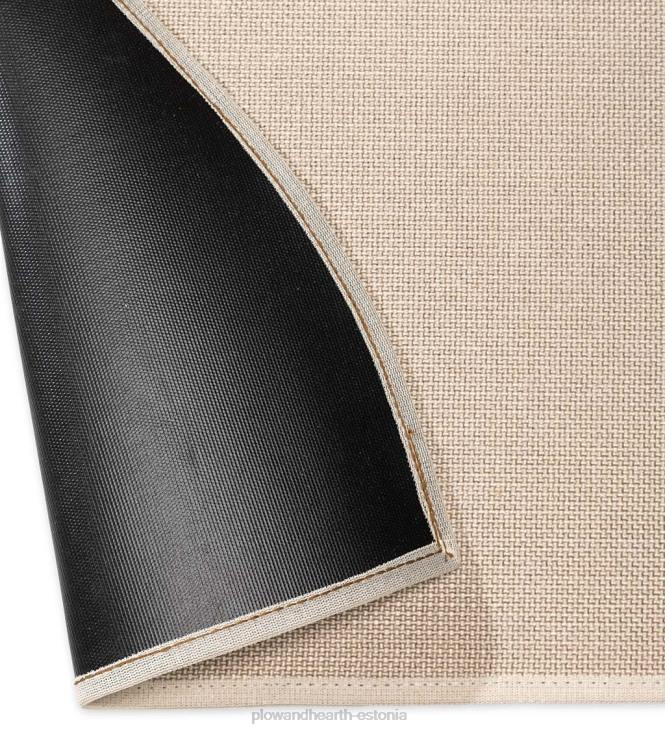 tarvikud 820L2801 tulekindel klaaskiust poolümmargune vaip Plow & Hearth